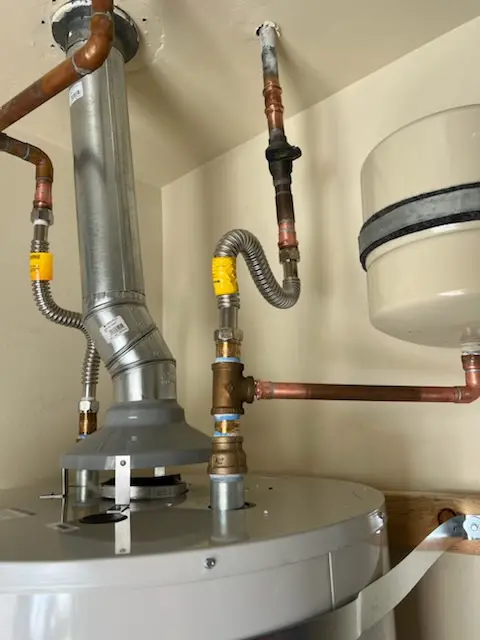 Water heater installation and plumbing repair in Fullerton